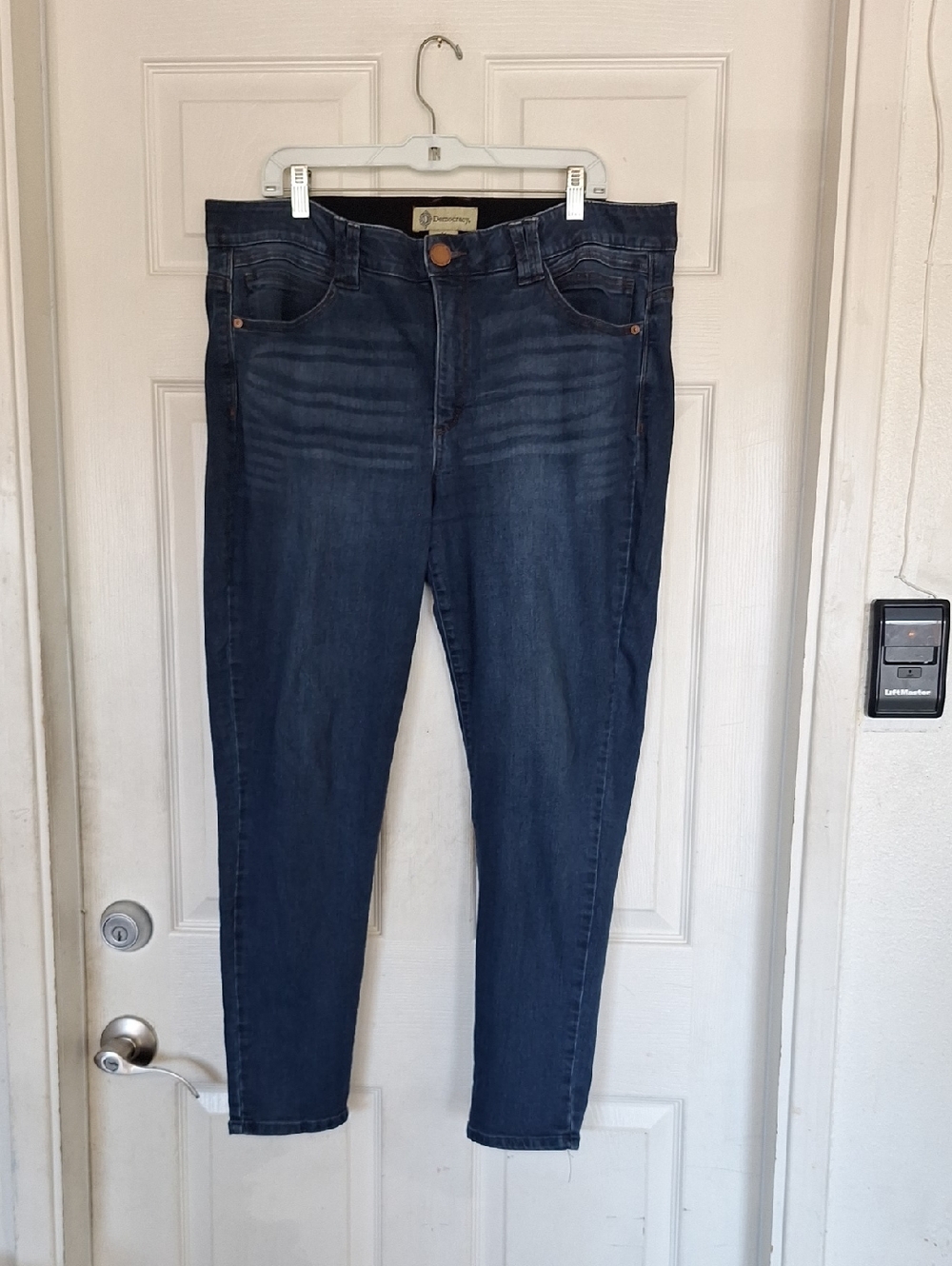Democracy Ab Technology Jeans Women Size 16 Dark Wash